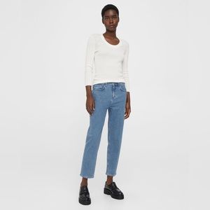 Theory indigo washed jeans